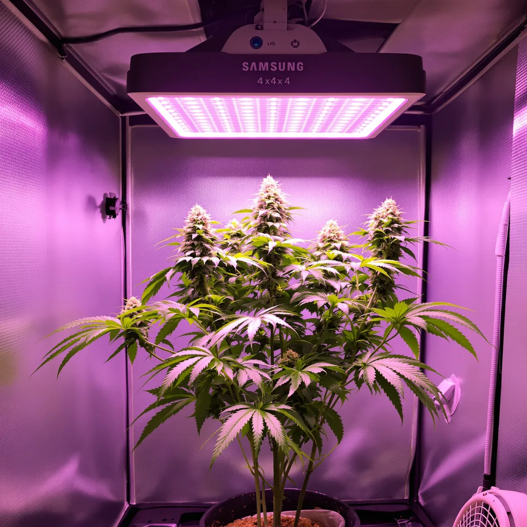501st OG cannabis plant in flowering stage — Short feminised