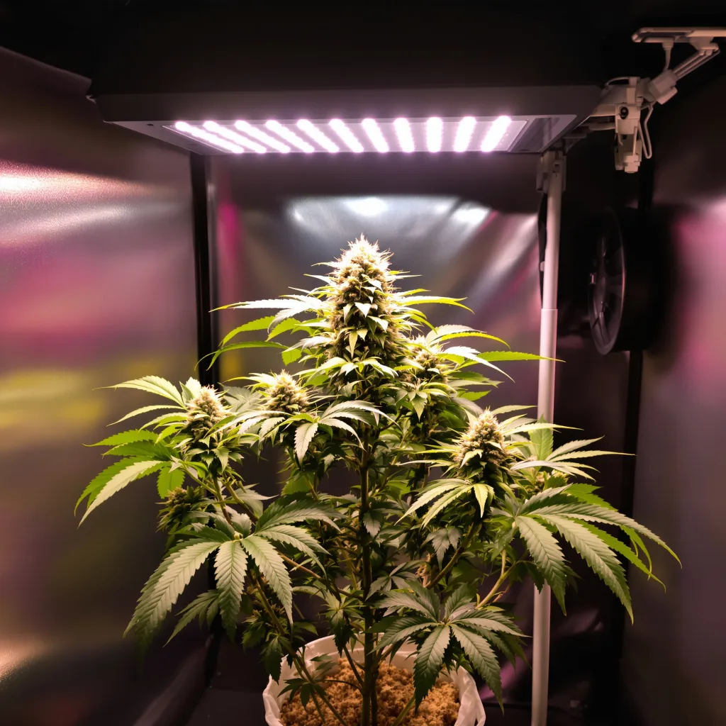Ace of Spades cannabis plant in flowering stage — Medium feminised
