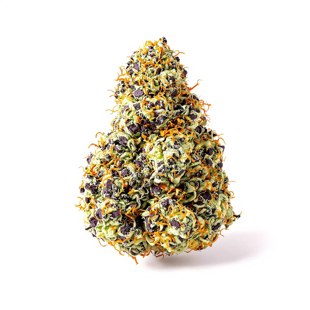 Animal Cookies 78% indica / 22% sativa flower with visible trichomes