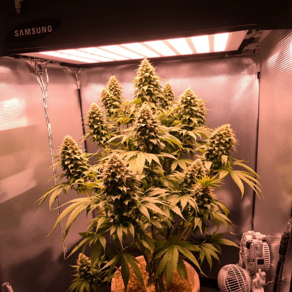 Area 51 cannabis plant in flowering stage — Medium (150-245 cm) feminised