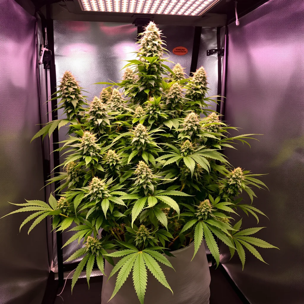 Avidekel CBD cannabis plant in flowering stage — Medium feminised