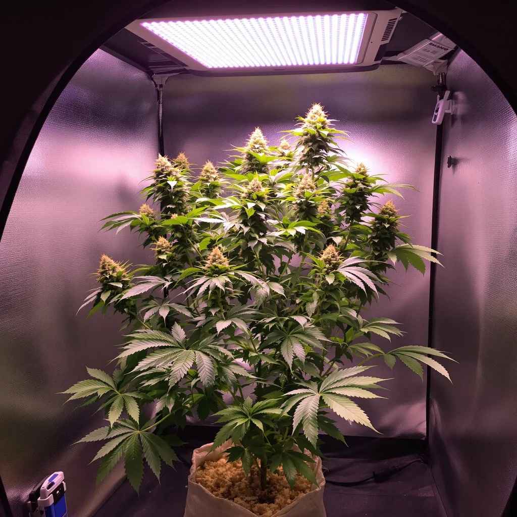 Bakerstreet cannabis plant in flowering stage — 60–120 cm feminised