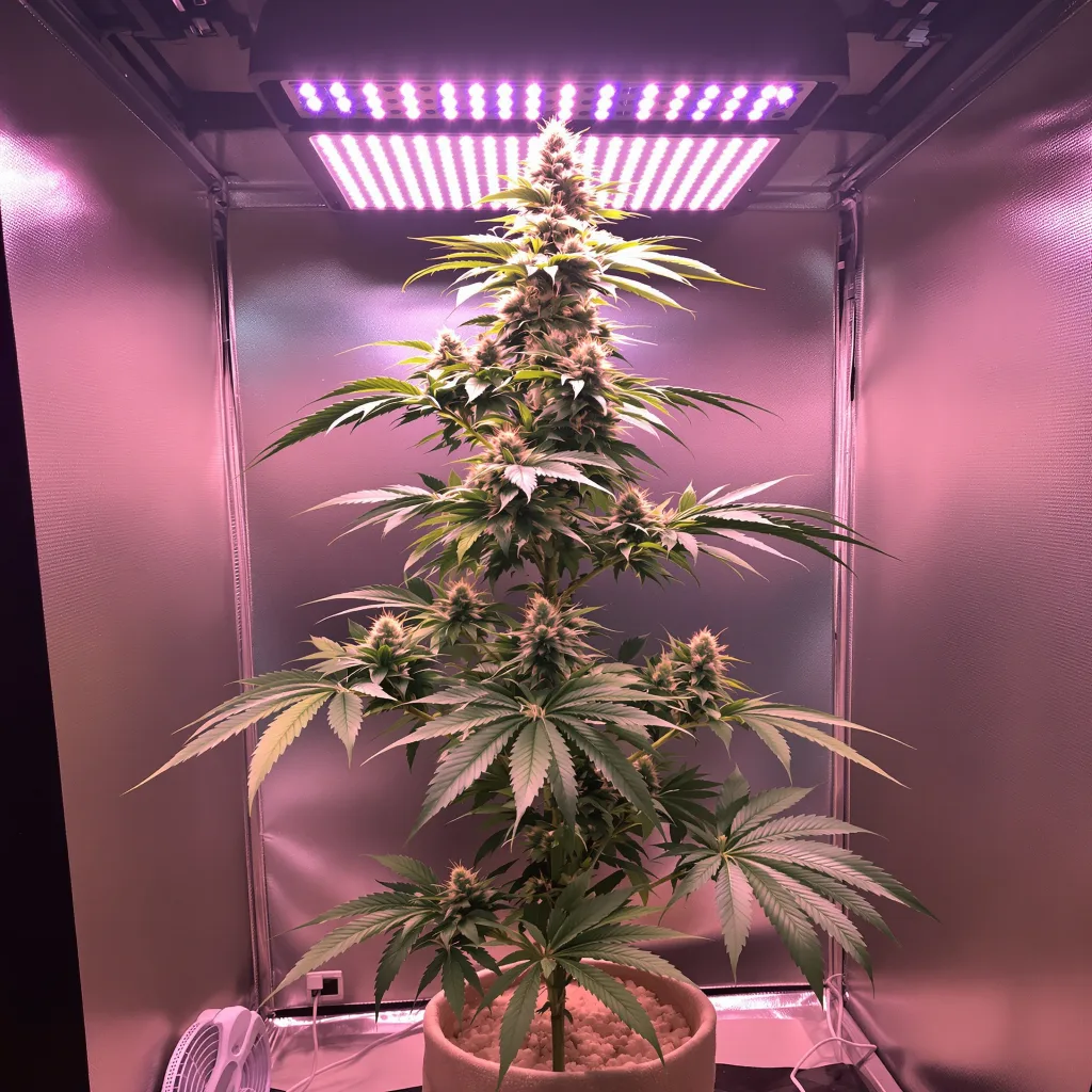 Bear Dance cannabis plant in flowering stage — Medium (150-245 cm) feminised