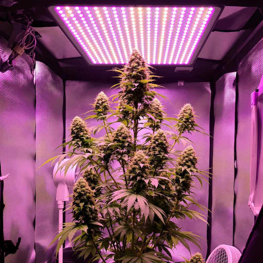 Big Devil cannabis plant in flowering stage — 100-150 cm autoflower