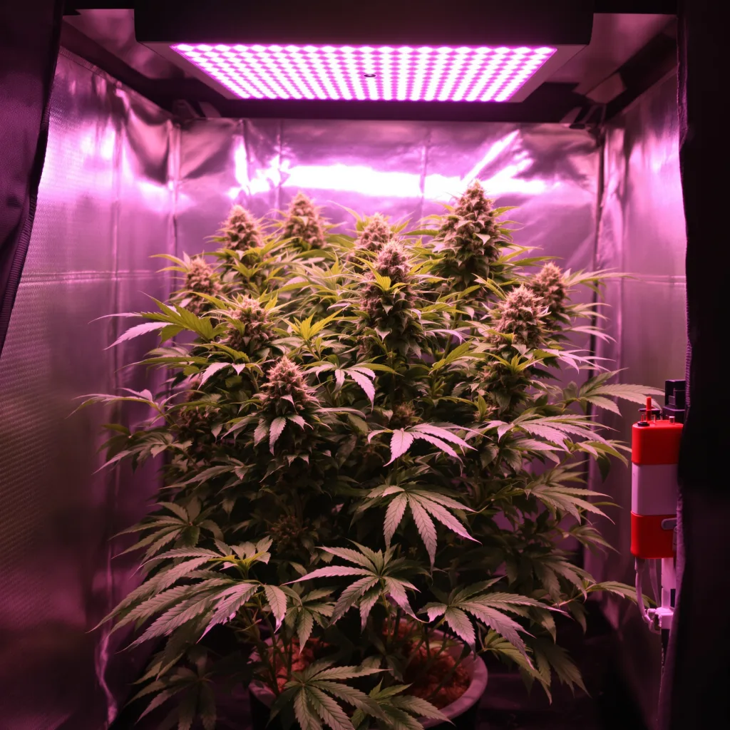 Biochem cannabis plant in flowering stage — 90-120 cm. Medium feminised