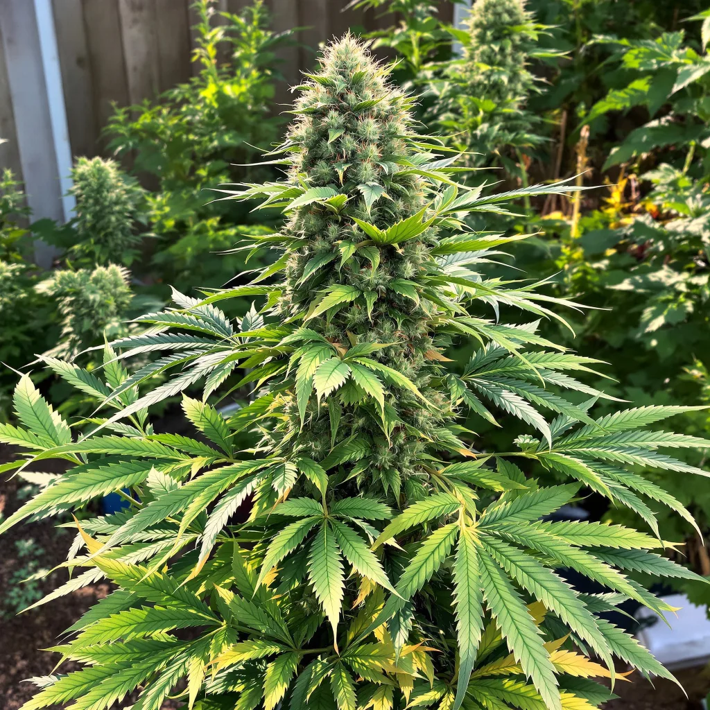 Blue Moon Rocks 72% indica / 28% sativa flower with visible trichomes