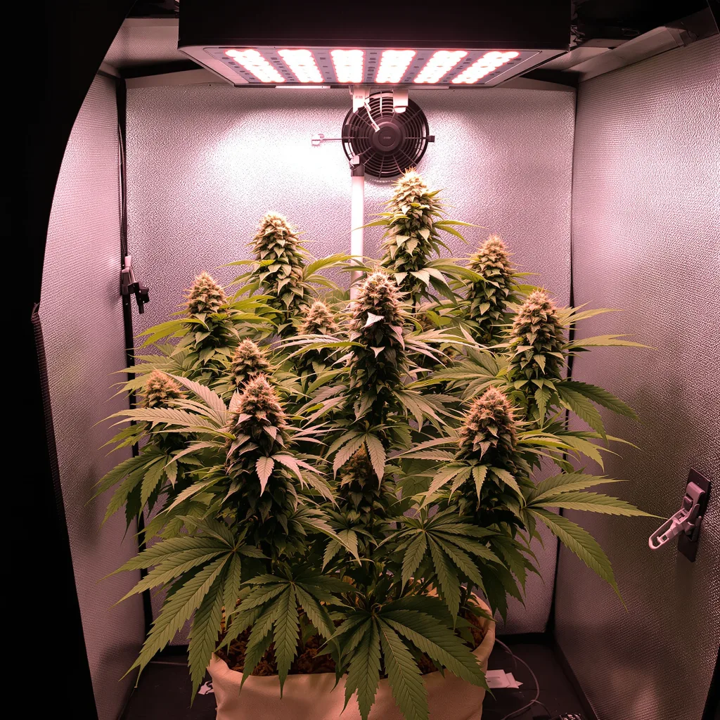 Bubble Cheese cannabis plant in flowering stage — Medium feminised