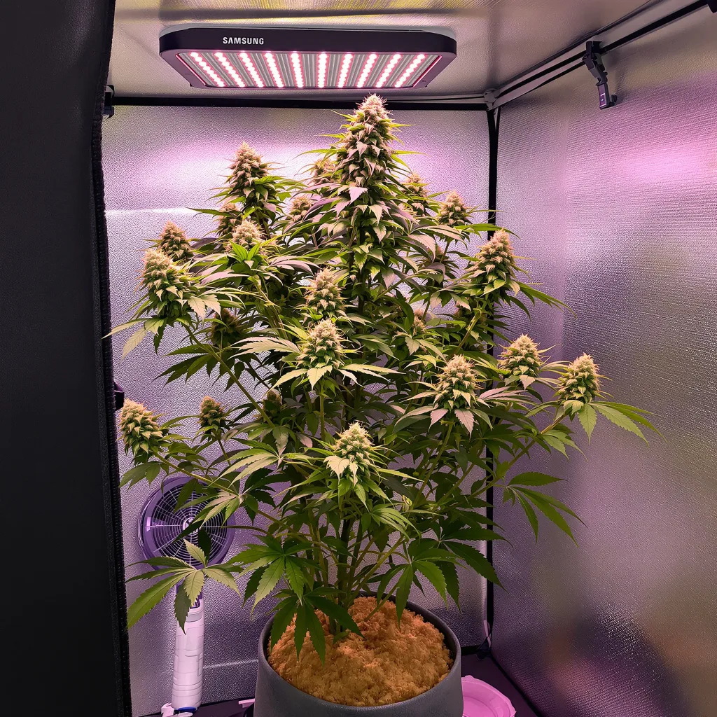 Cali Jack cannabis plant in flowering stage — Medium (150-245 cm) feminised