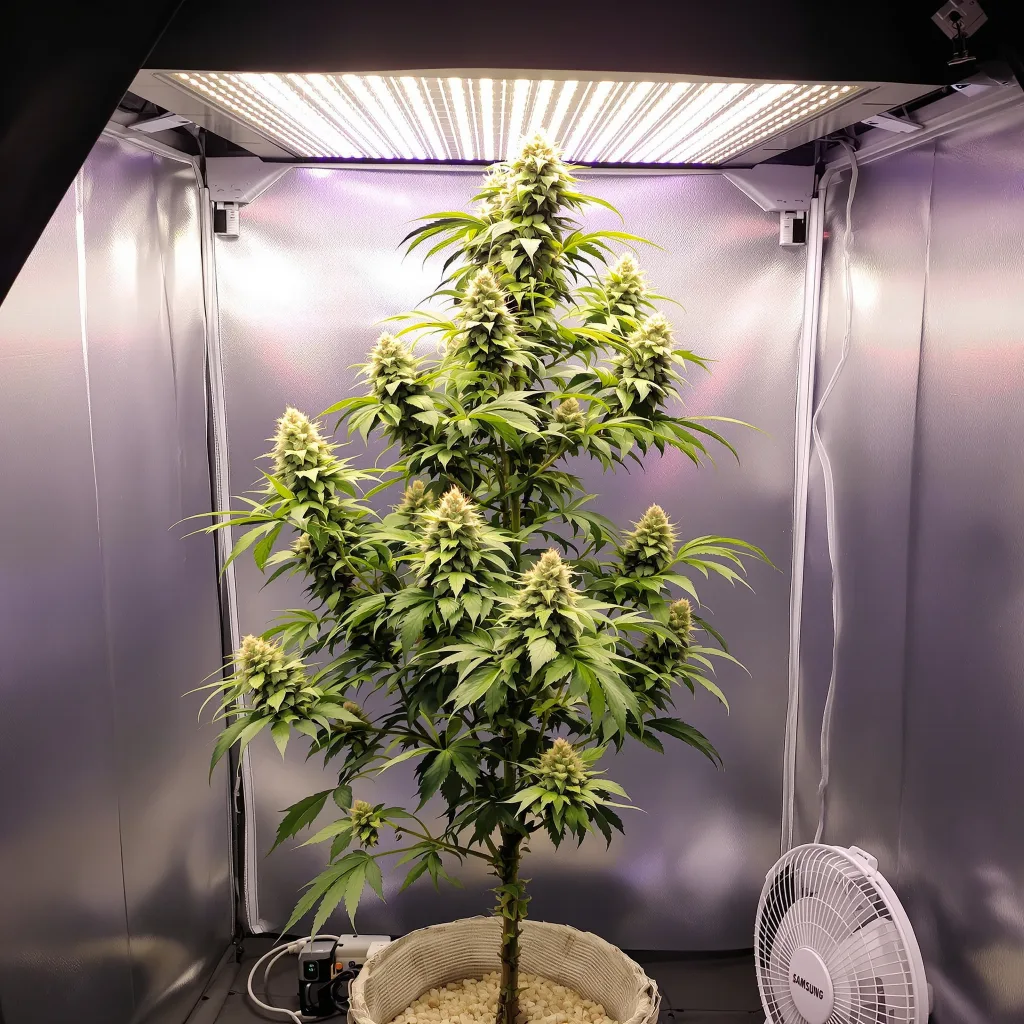 Candyland Peyote cannabis plant in flowering stage — 1.5 m feminised