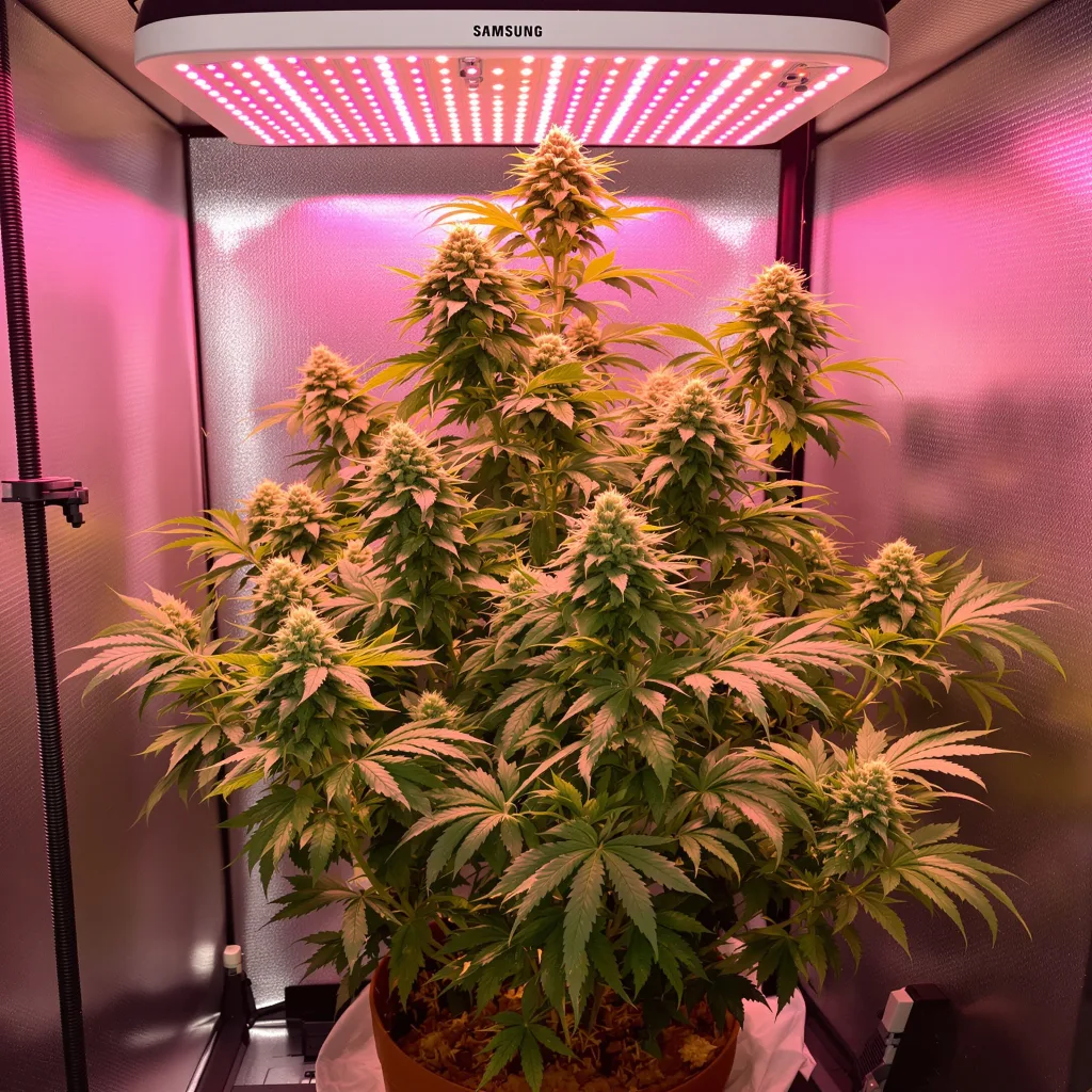 Cannatonic CBD cannabis plant in flowering stage — Short feminised