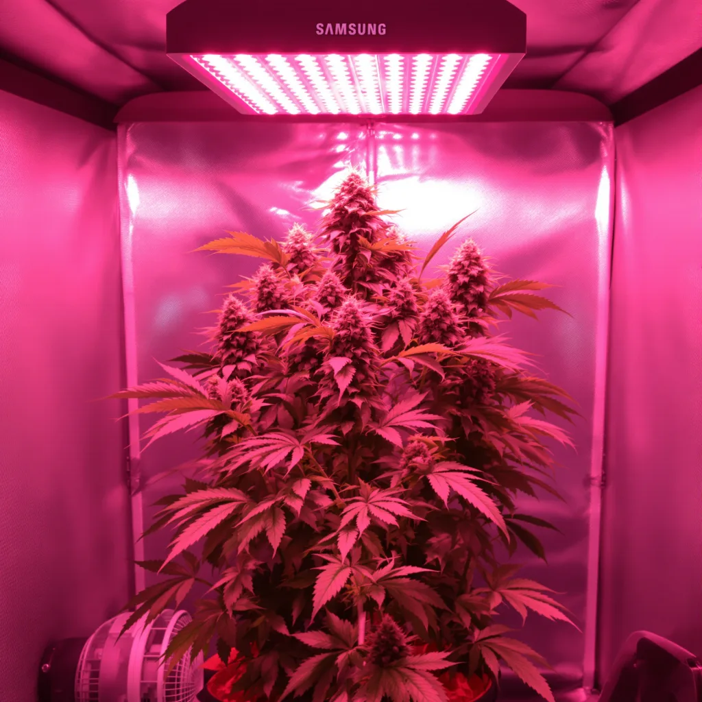 Capers cannabis plant in flowering stage — 90-120 cm. Medium feminised