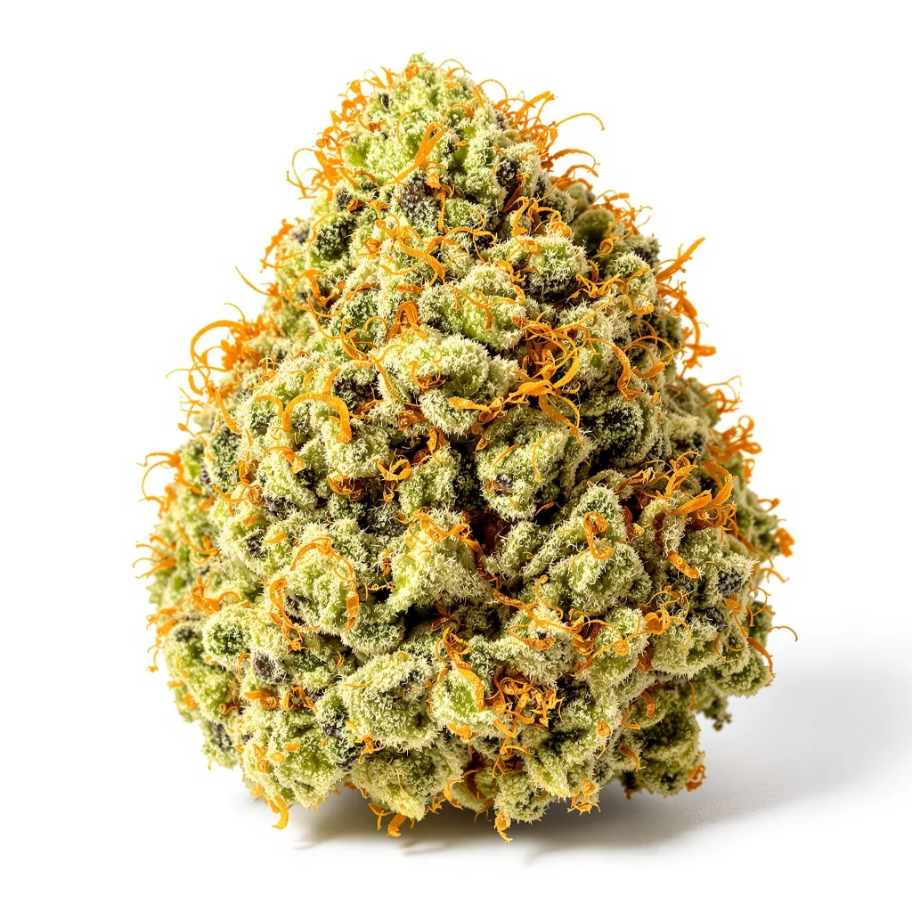Casey Jones 24% indica / 76% sativa flower with visible trichomes