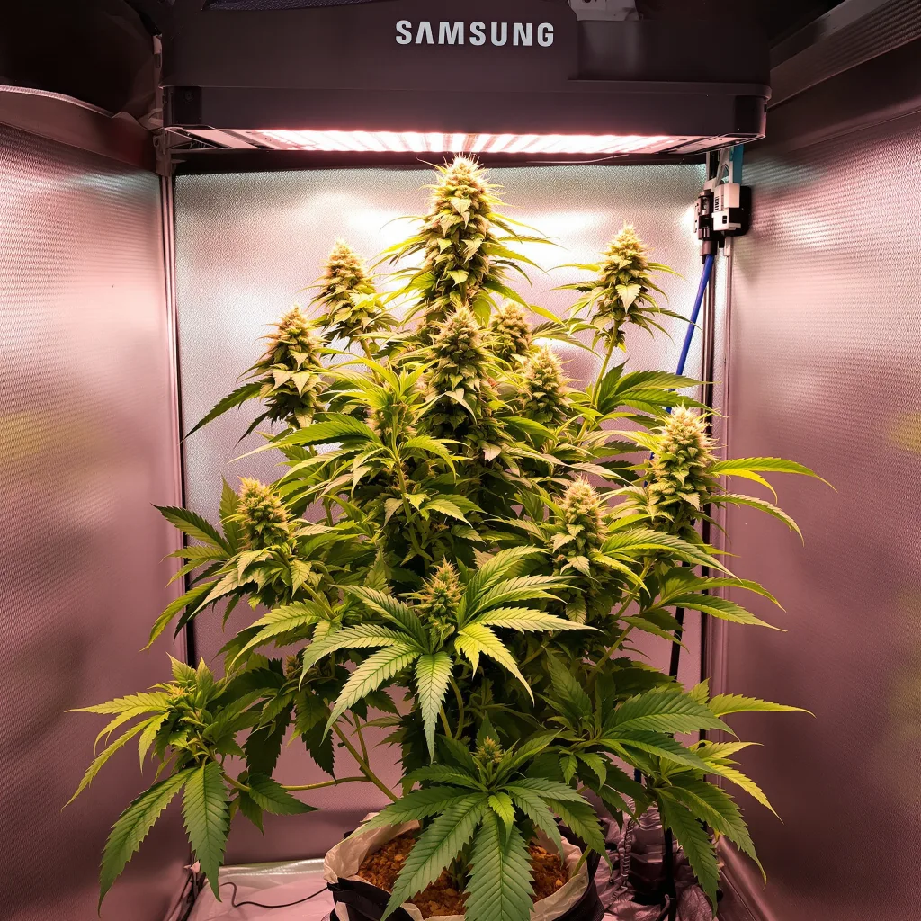 Casper OG cannabis plant in flowering stage — Medium (150-245 cm) feminised