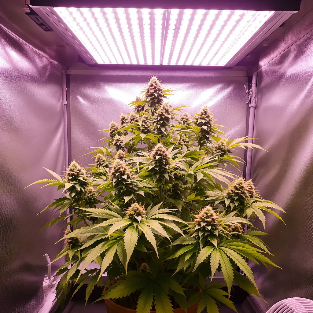 CBD Moby Dick cannabis plant in flowering stage — Medium feminised