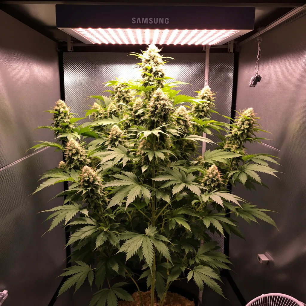 CBD OG Kush cannabis plant in flowering stage — Medium feminised