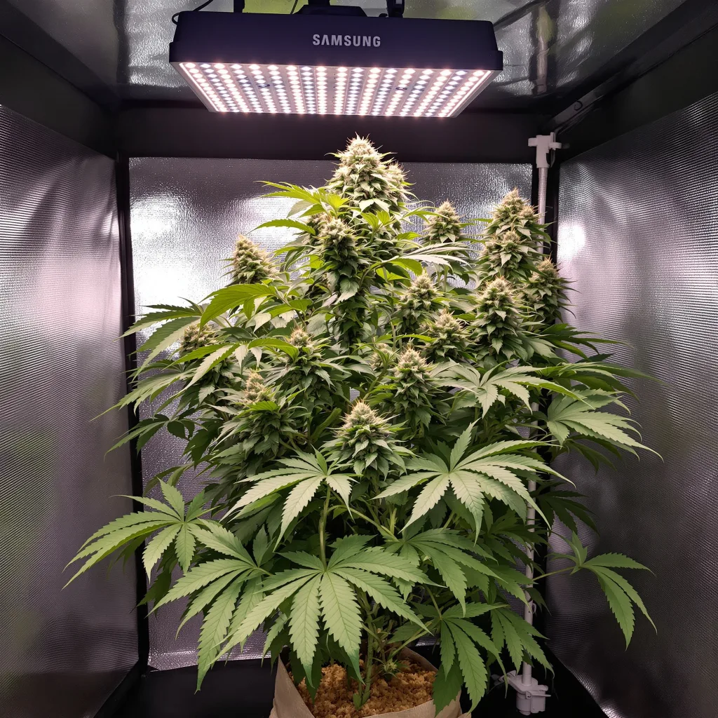 Cherry Bomb cannabis plant in flowering stage — 100-120 cm feminised