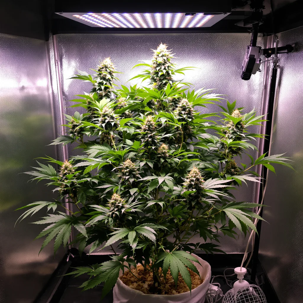 Cherry OG cannabis plant in flowering stage — Short feminised