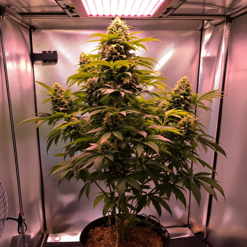 China Yunnan cannabis plant in flowering stage — 90-120 cm. Medium autoflower