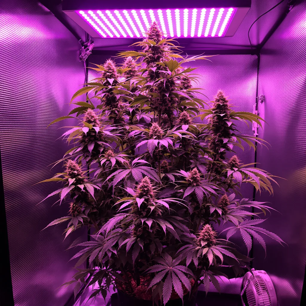 Cinderella's Dream cannabis plant in flowering stage — 170–210 cm feminised