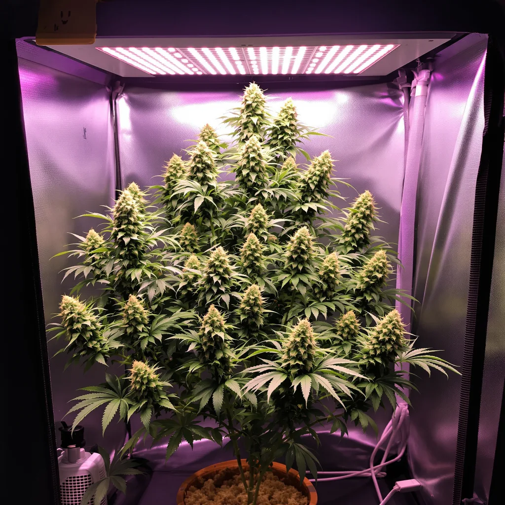 Cookies Gelato cannabis plant in flowering stage — 90-140 cm autoflower