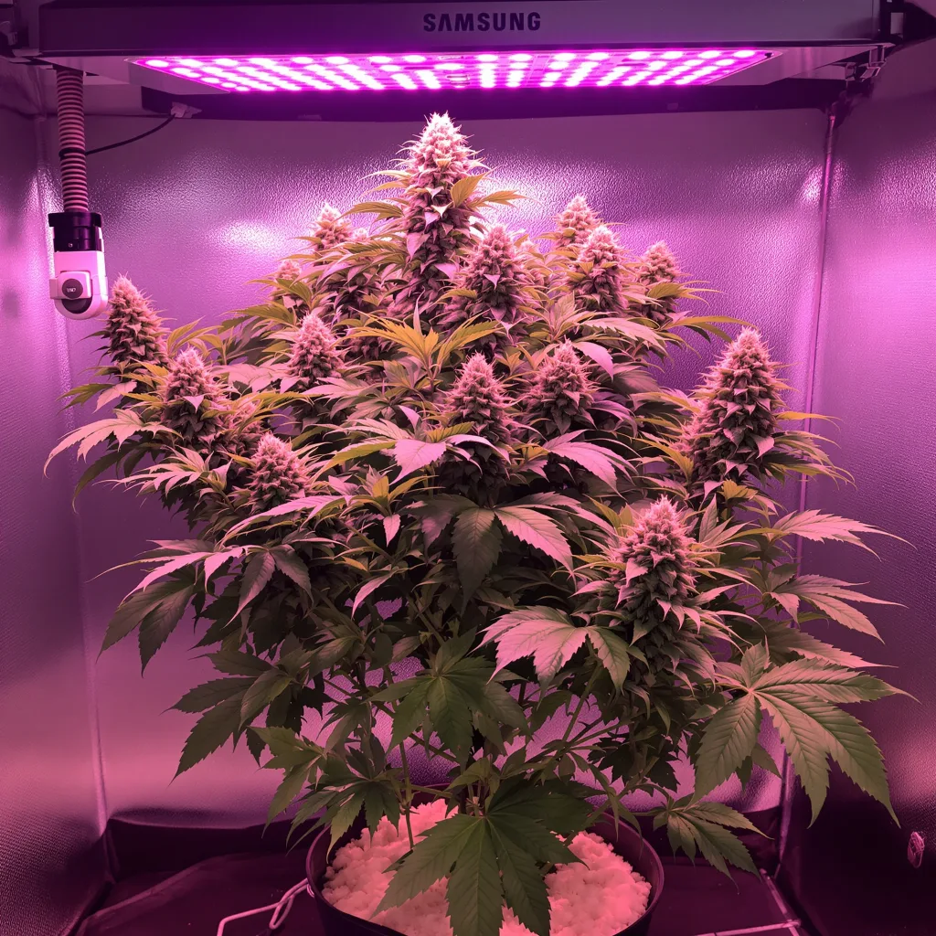 Critical Fast Bud cannabis plant in flowering stage — Small (0-120 cm) autoflower