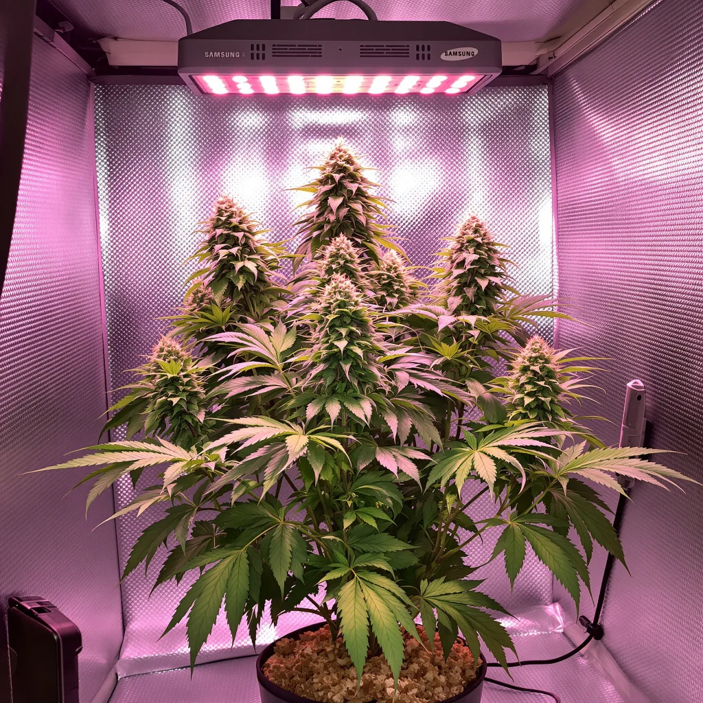 Critical Fast Bud cannabis plant in flowering stage — 160–200 cm feminised