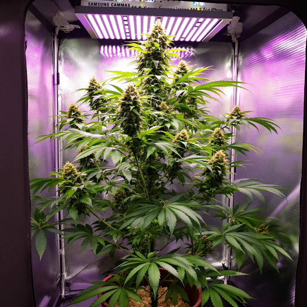 Dance World cannabis plant in flowering stage — 60-90 cm (60 - 90 cm) feminised