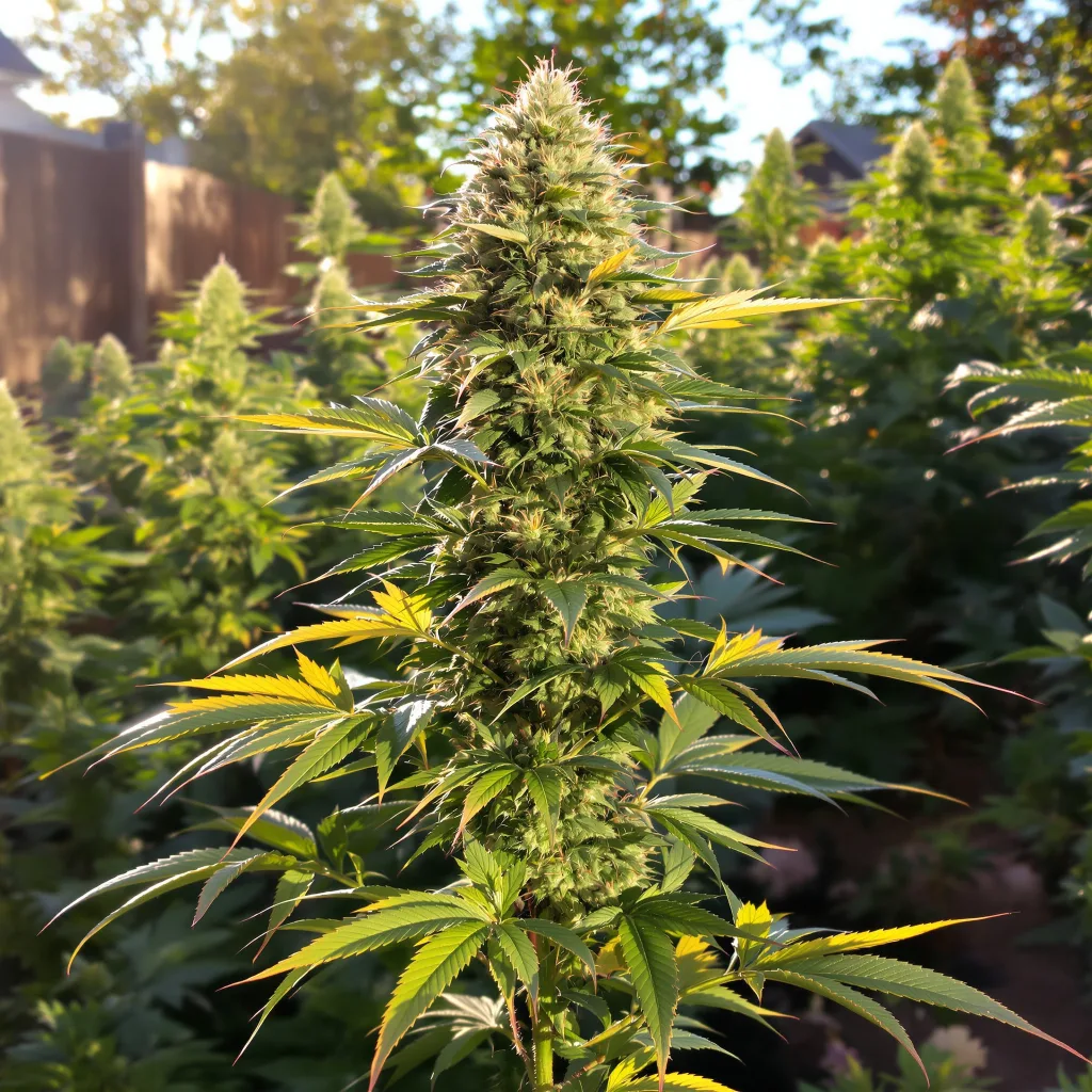 Death Star OG 67% indica / 33% sativa flower with visible trichomes