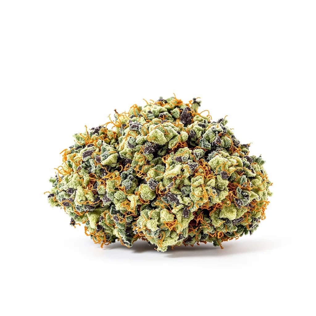 Death Star OG 67% indica / 33% sativa flower with visible trichomes