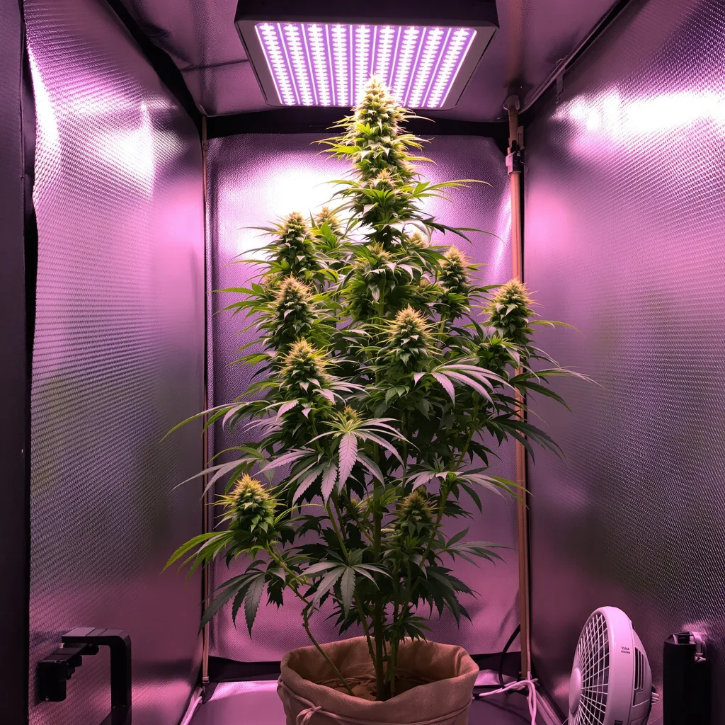 Diesel Power cannabis plant in flowering stage — 190–230 cm feminised