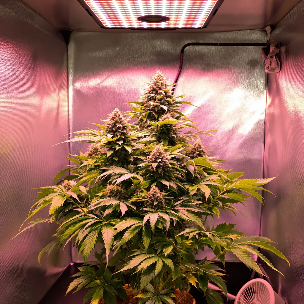 Dinachem cannabis plant in flowering stage — Medium feminised
