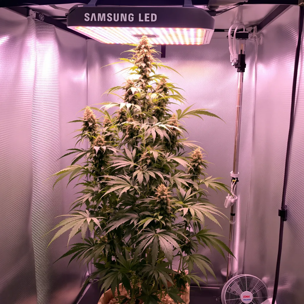 Dizzy OG cannabis plant in flowering stage — Medium (150-245 cm) feminised