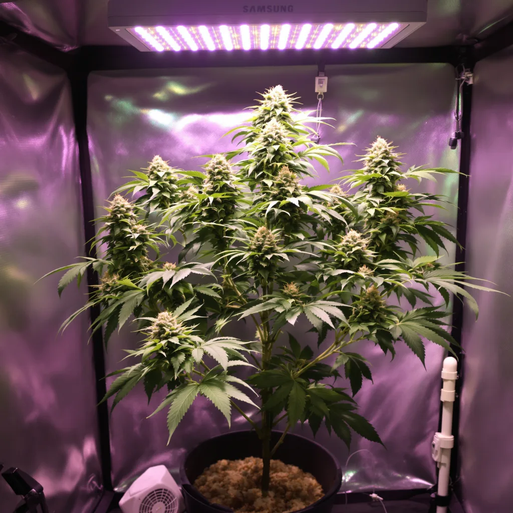 Euphoria Cookies cannabis plant in flowering stage — Medium (150-245 cm) feminised