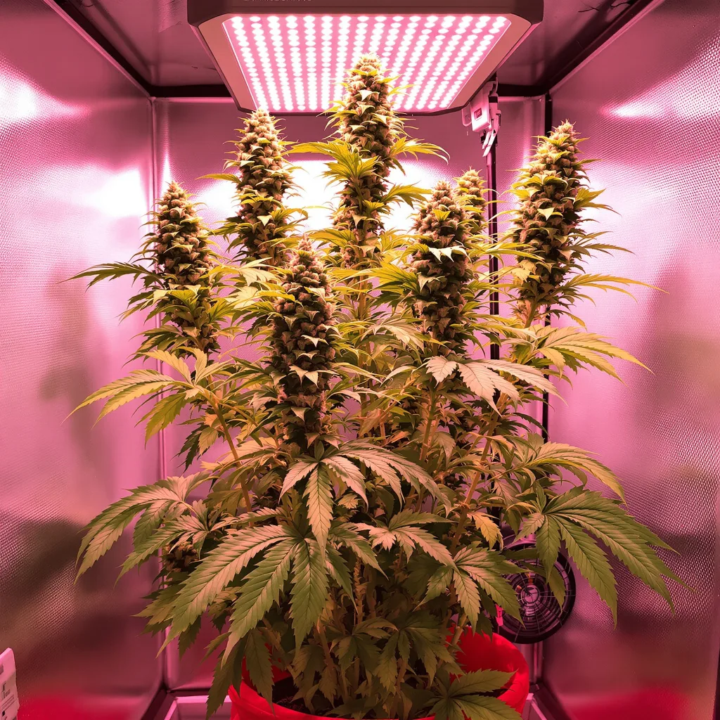 Fortune Cookies cannabis plant in flowering stage — Medium feminised