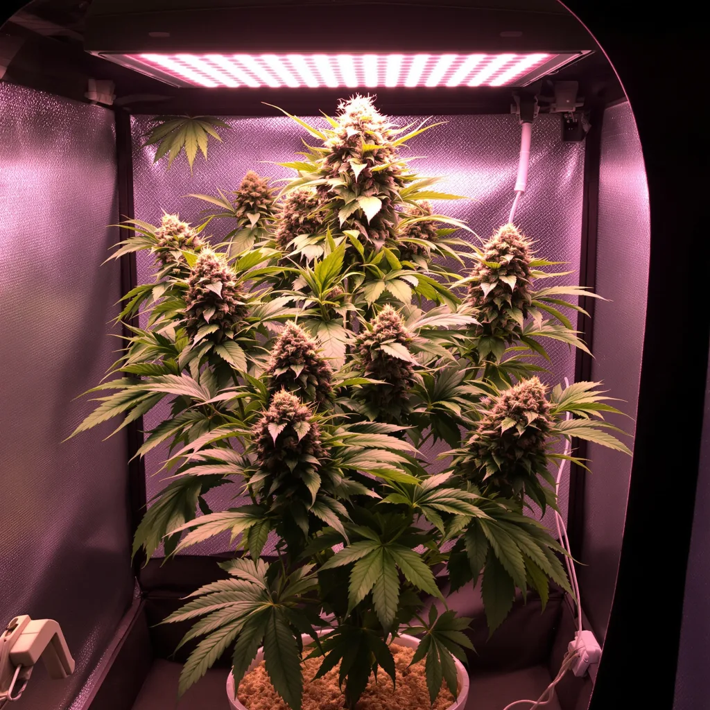 Fruity Chronic Juice cannabis plant in flowering stage — Medium feminised