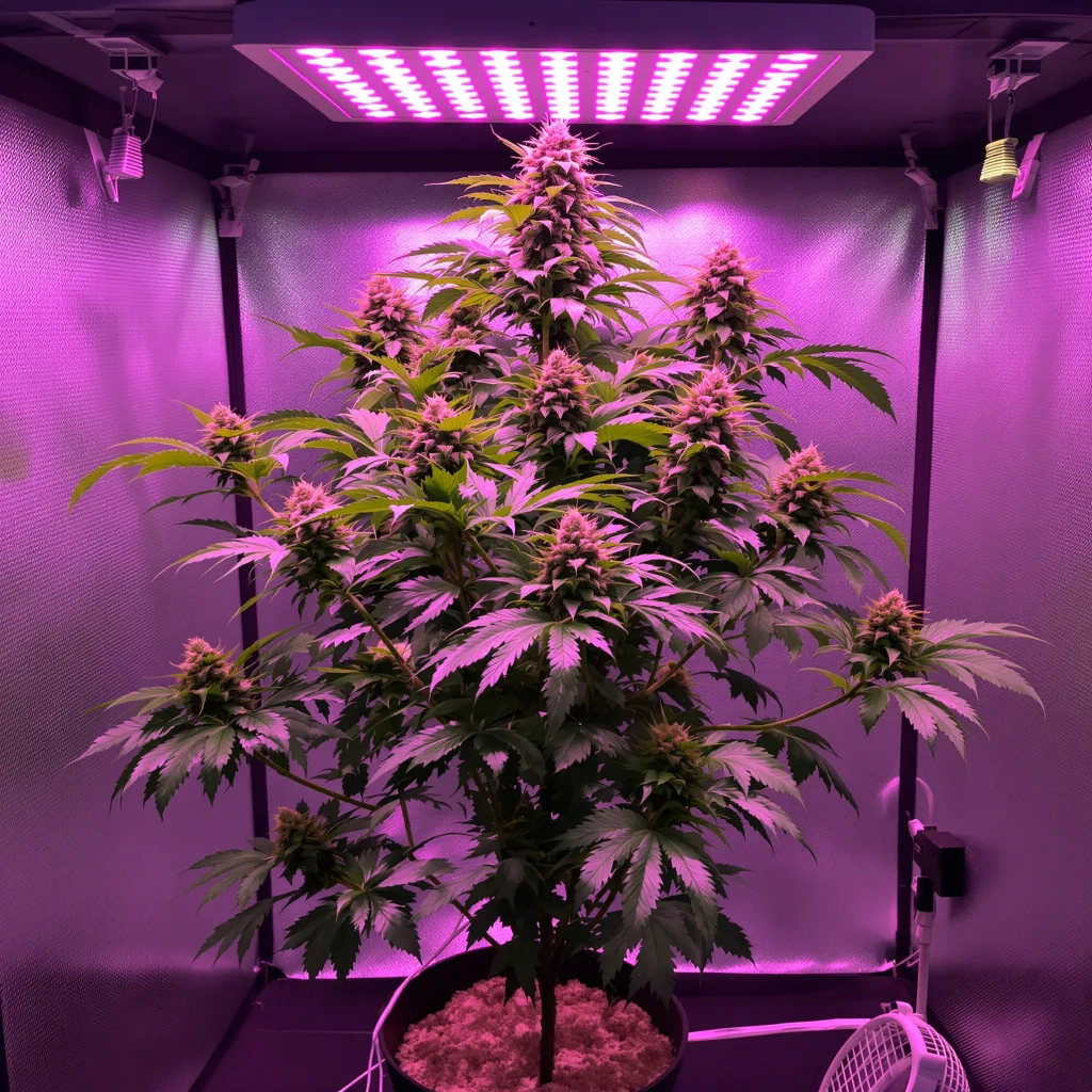 G13 Widow cannabis plant in flowering stage — Medium feminised