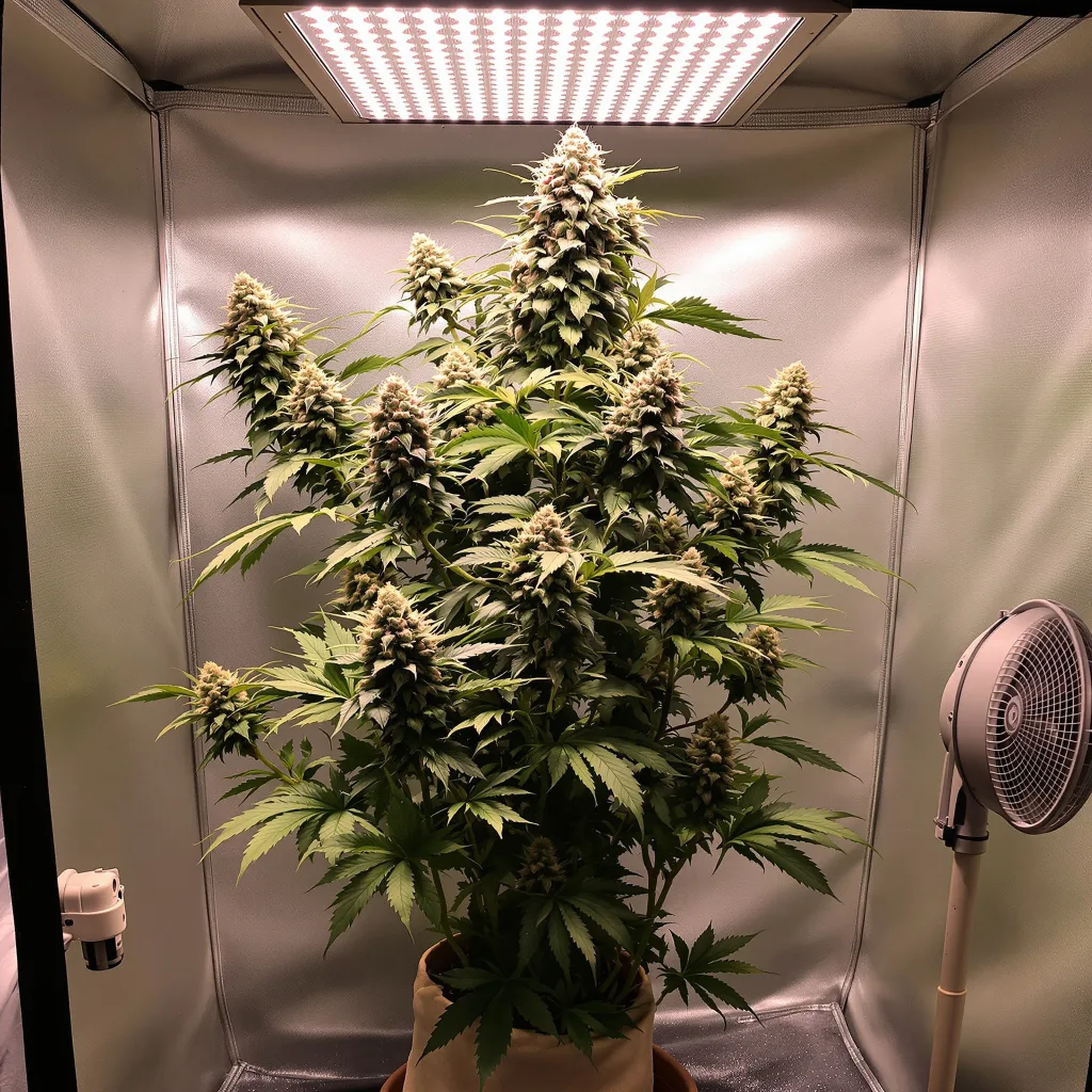 Gelato cannabis plant in flowering stage — Up to 100 cm feminised