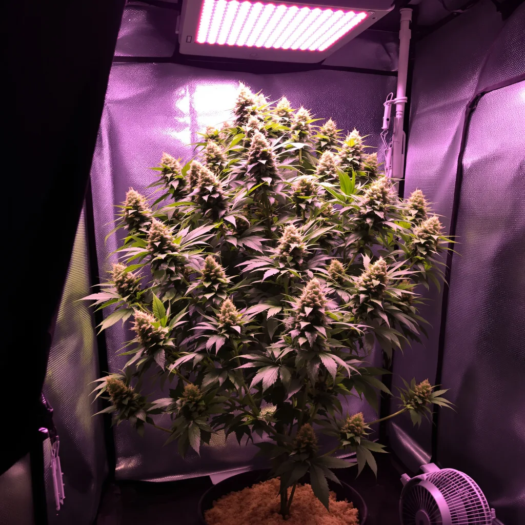 Gorilla Glue cannabis plant in flowering stage — 60-100 cm autoflower