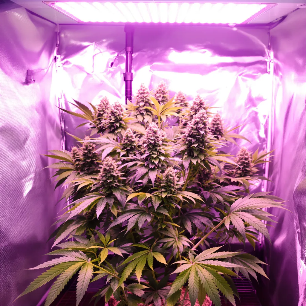 Green Love Potion cannabis plant in flowering stage — 90-120 cm. Medium autoflower