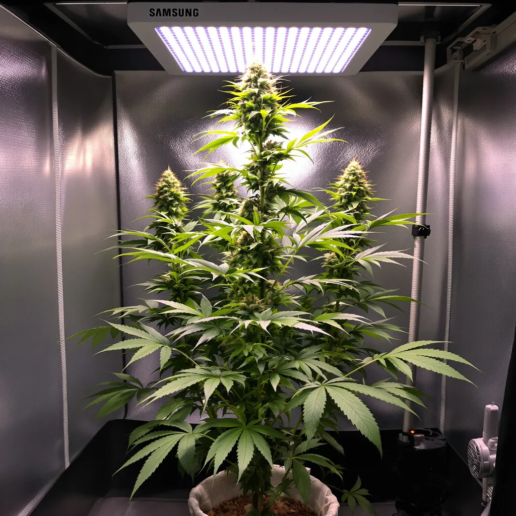 Hektol cannabis plant in flowering stage — 100 cm feminised