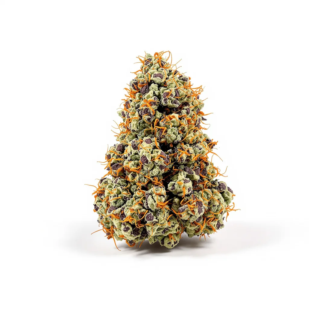 High Resin Strains Mixpack 68% indica / 32% sativa flower with visible trichomes