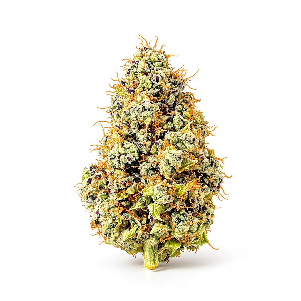 High Resin Pack 60% indica / 40% sativa flower with visible trichomes