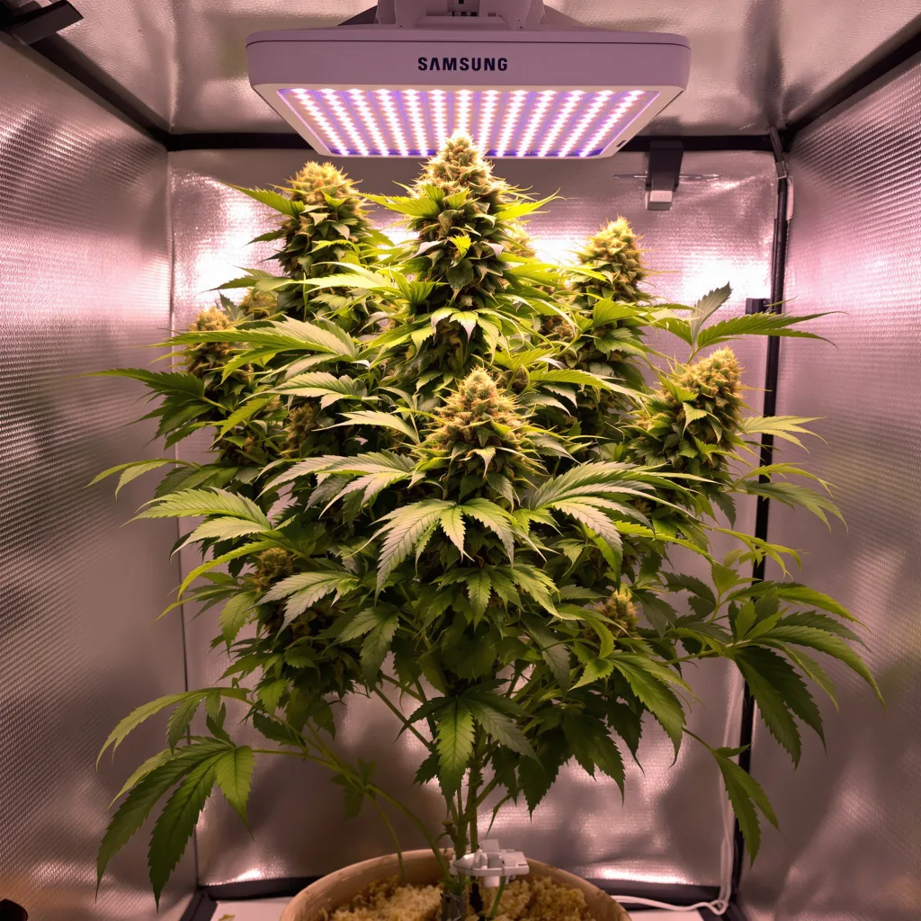 Hog's Breath cannabis plant in flowering stage — 90-110 cm feminised