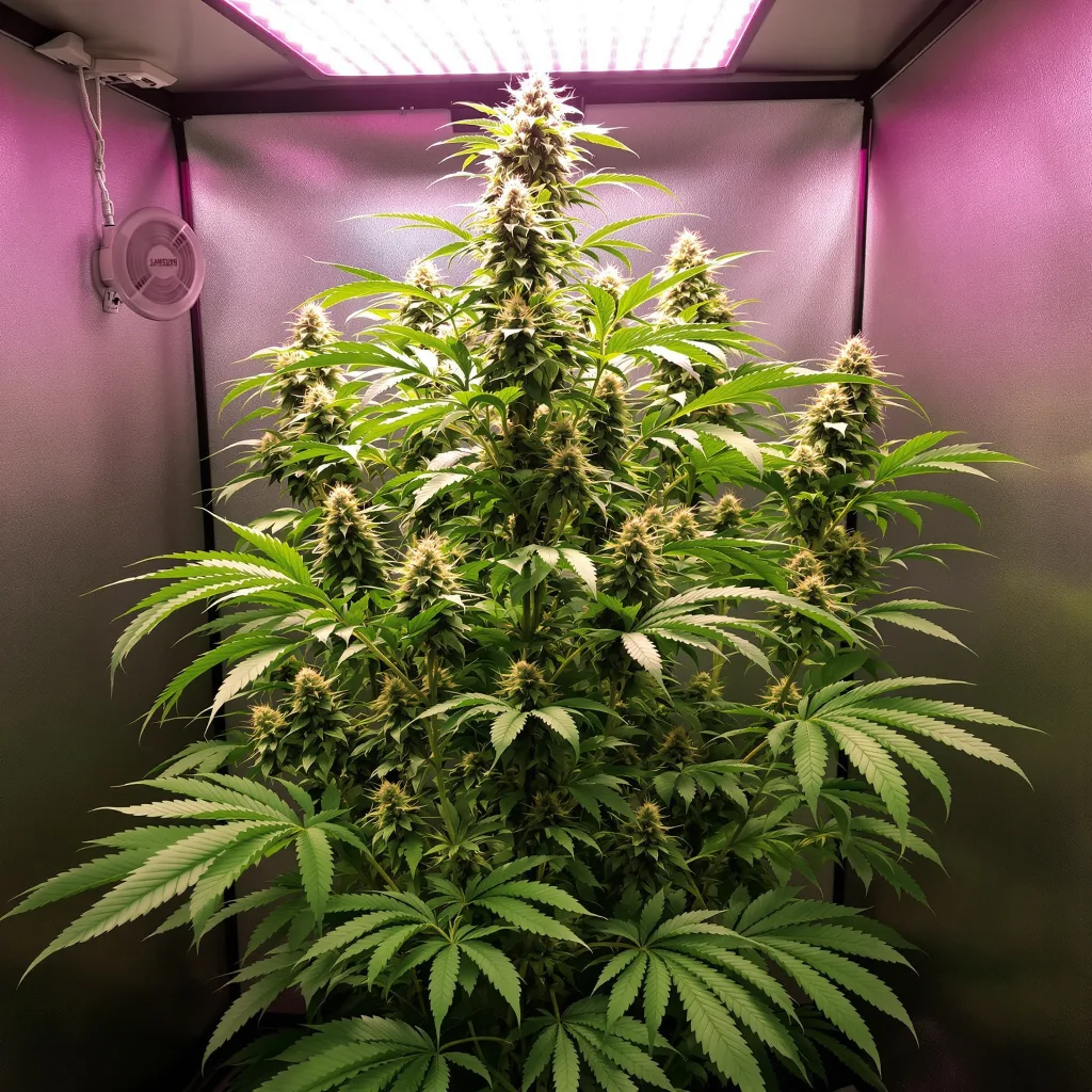 Jack the Ripper cannabis plant in flowering stage — Medium feminised