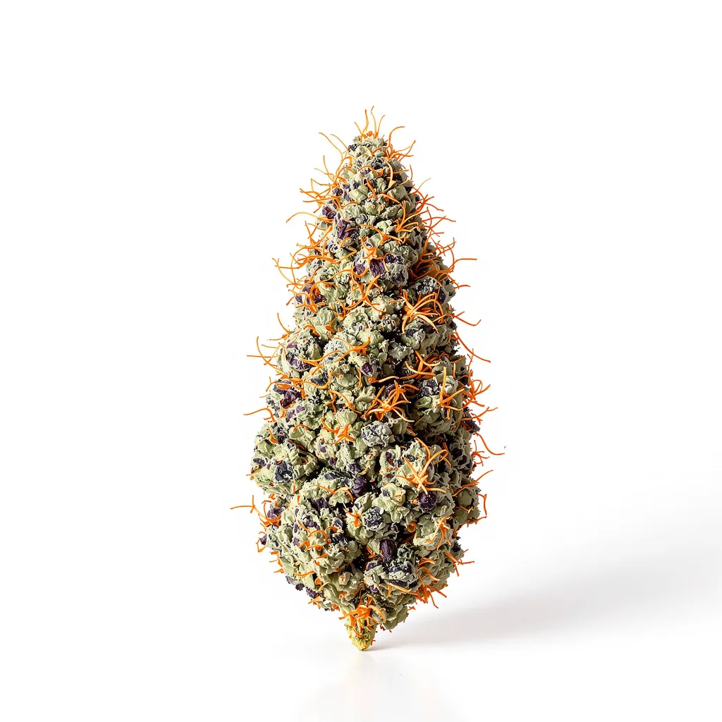 Jager 78% indica / 22% sativa flower with visible trichomes