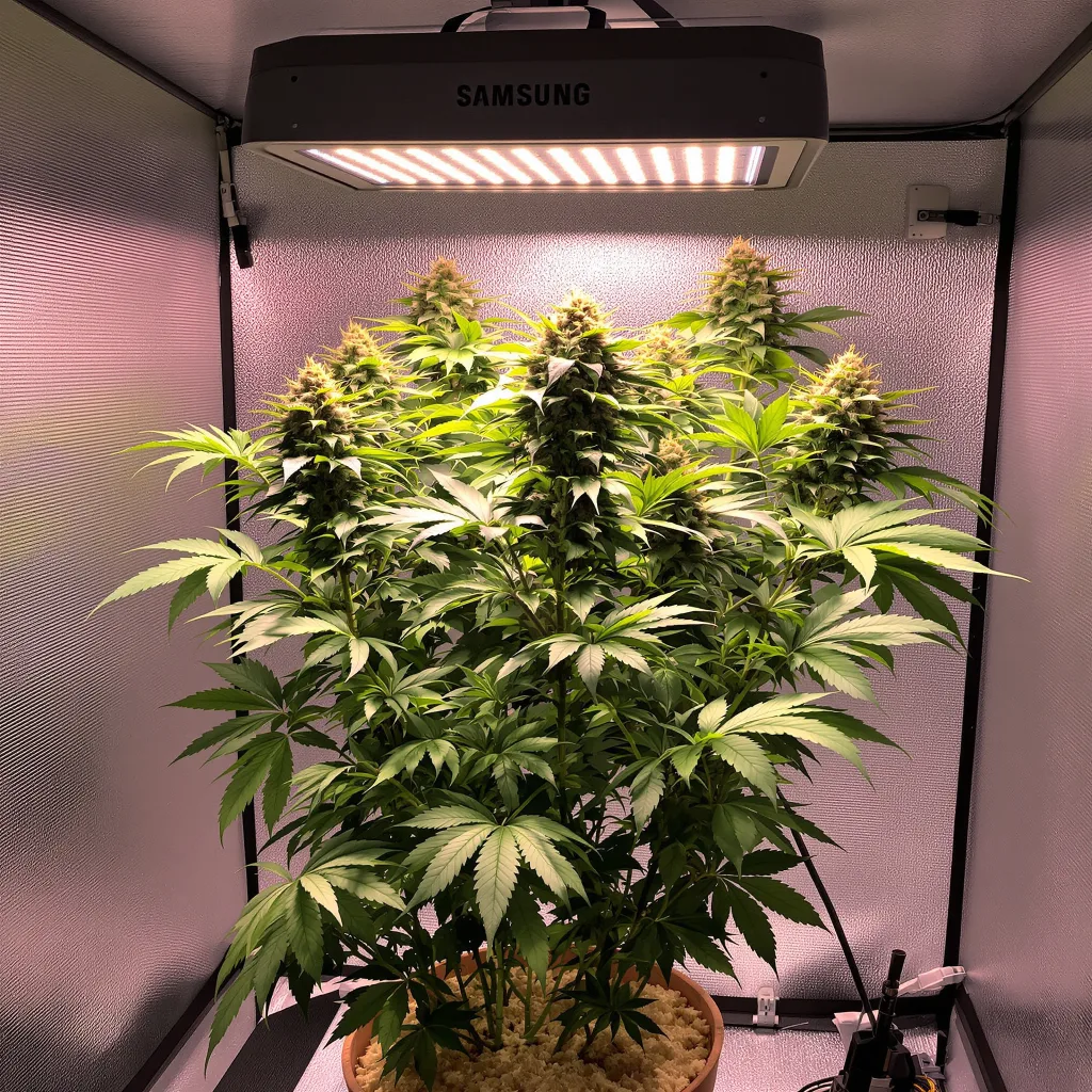 Kandahar cannabis plant in flowering stage — Short feminised