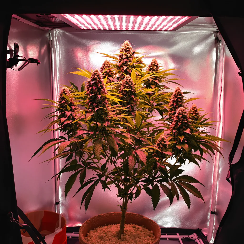 Kid N’ Kookies cannabis plant in flowering stage — 70–110 cm feminised