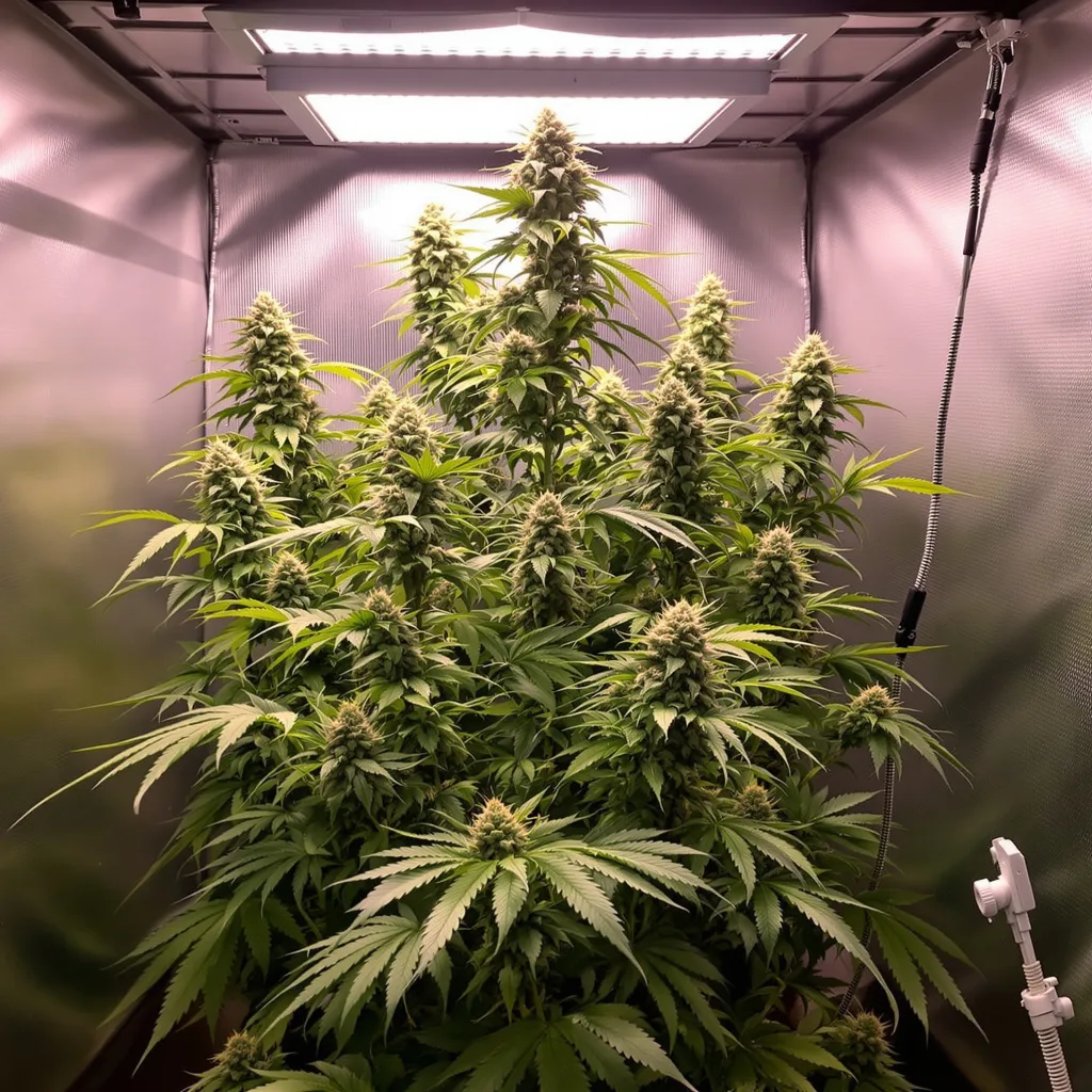 Kilimanjaro cannabis plant in flowering stage — Short feminised