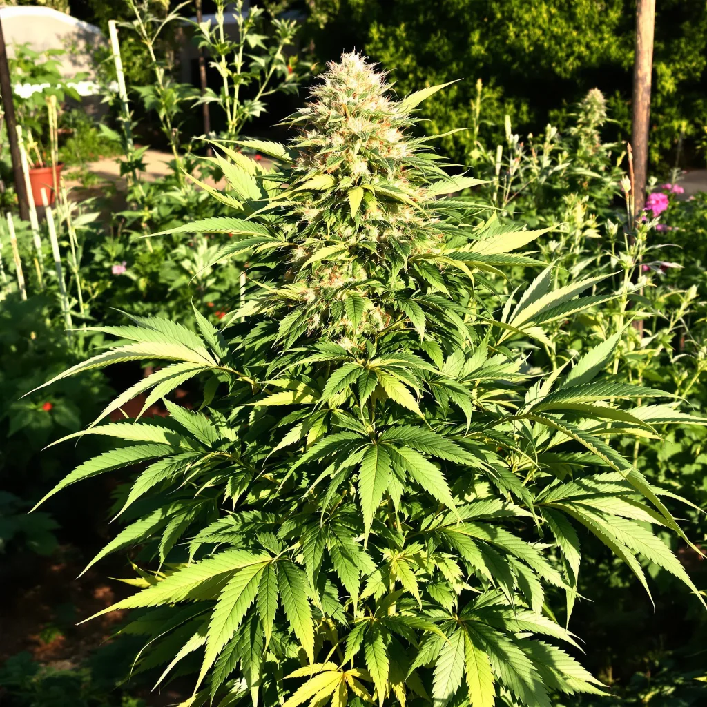 Kong 67% indica / 33% sativa flower with visible trichomes