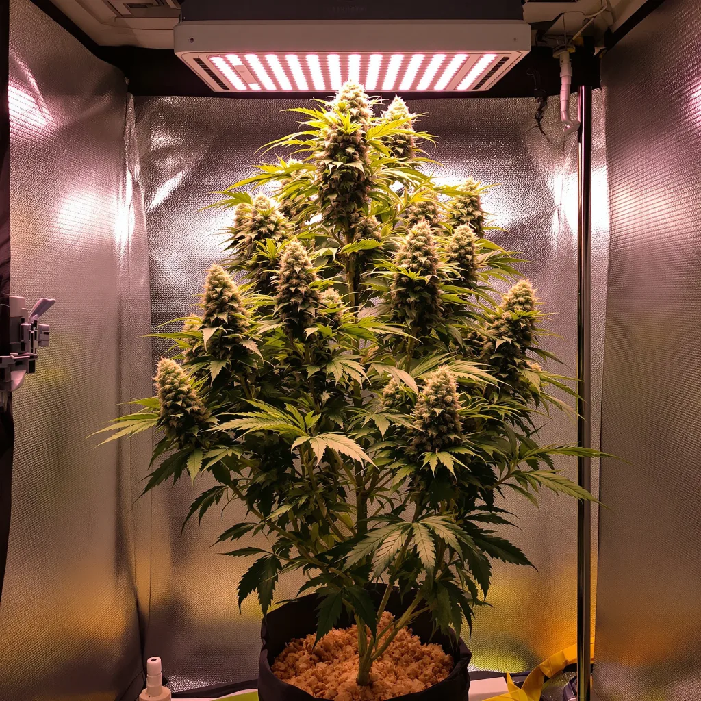 Kraken cannabis plant in flowering stage — Medium feminised